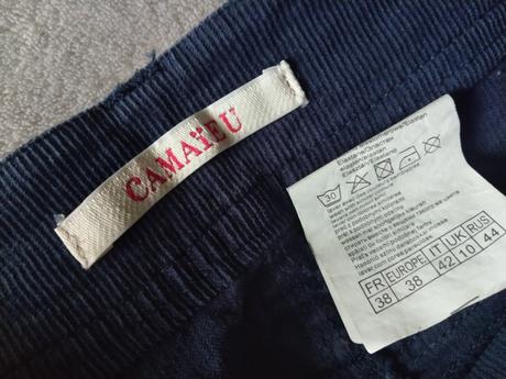 Menčestrová sukňa, camaieu,38