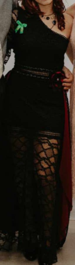 Spoločenské šaty s krajkou veľk. 38, 38