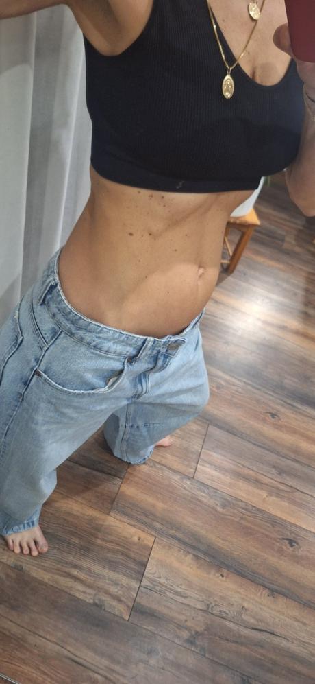 Široke rifle baggy zara vel 40/42, zara,40