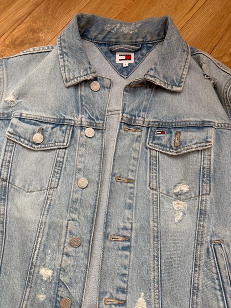 Tommy jeans riflova bunda, tommy hilfiger,s