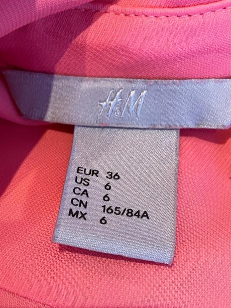 Dámska blúzka ružová h&m (36), h&m,s