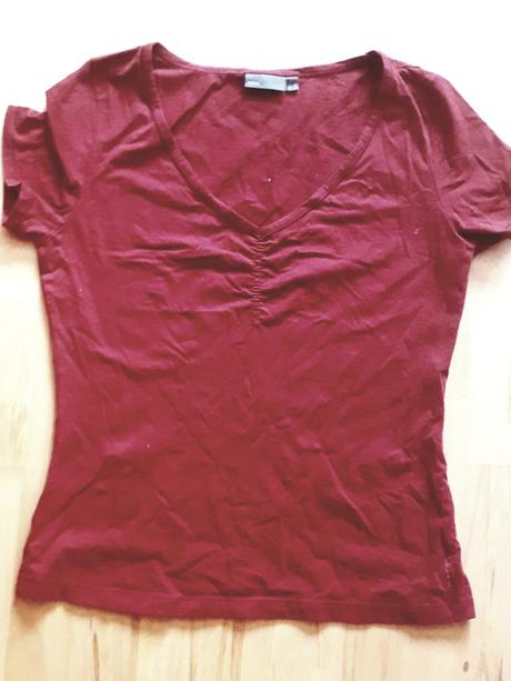 Krasny sytocerveny top,ako novy,znackovy, mexx,l