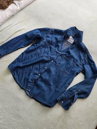 Košeľa s riflovým vzhľadom, sinsay,xs