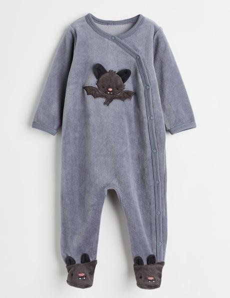 Velúrové pyžamo, h&m,56