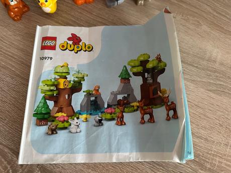 Lego duplo set 10979 divoké zvieratá európy,