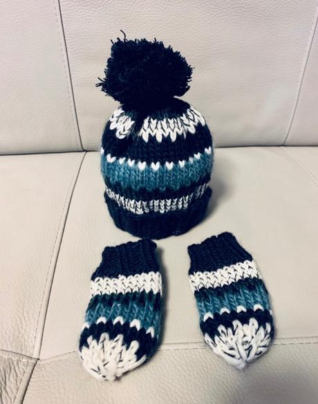 Zimny set, ciapka a rukavice, f&f,62