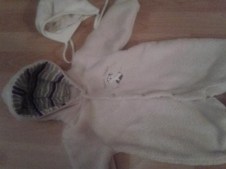 Chlpatkový overal., baby,74