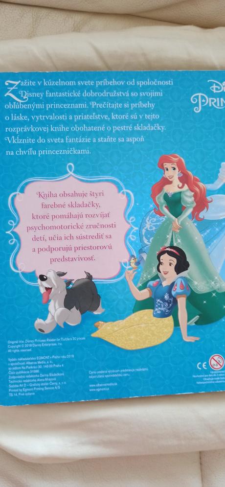 Disney princezná veselé skladanie, 