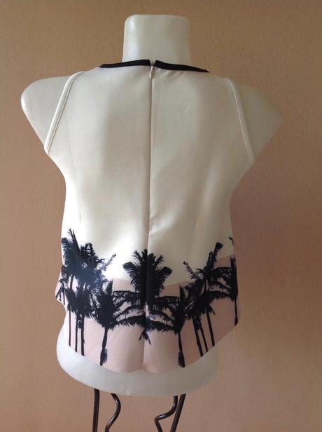 Suorava top a kratasy missguided, xs