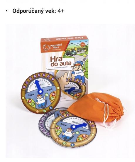 Albi interaktívna hovoriaca hra do auta, 