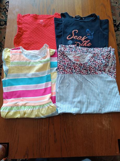 Šaty 2ks - mexx, tchibo, h&m,134