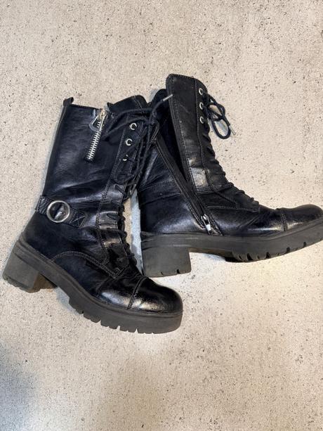 Kožené čižmy, graceland,35