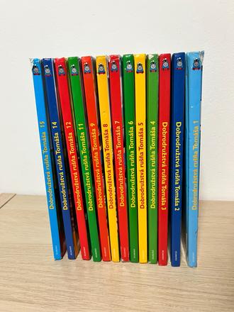 Dobrodružstvá rušňa tomáša 13ks kníh, 