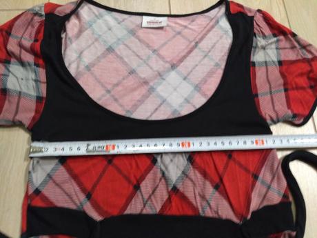 Tunika, predĺžené tričko kárované, colours of the world,34