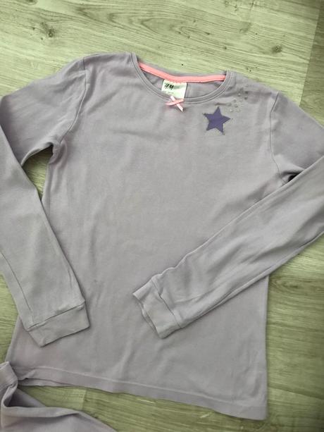 Pyzamko hviezdička 8-10 rokov, h&m,134