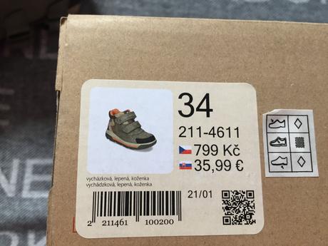 Chlapcenske prechodne topanky 34, baťa,34