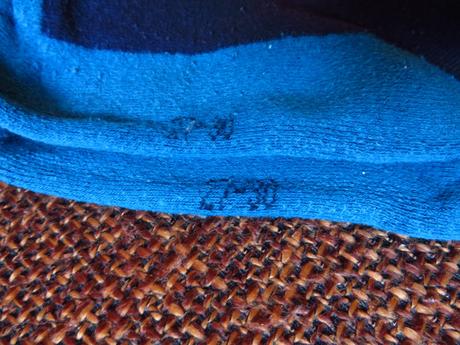 1x zimné teplé lyžiarske podkolienky - veľ. 27-30, 27