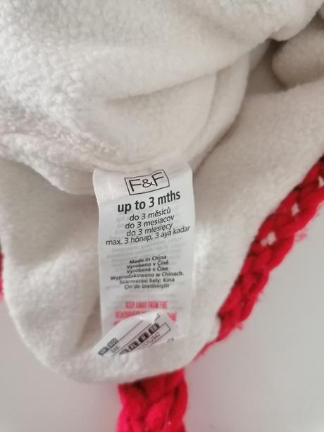 Zimná a usiakova čiapka, f&f,56