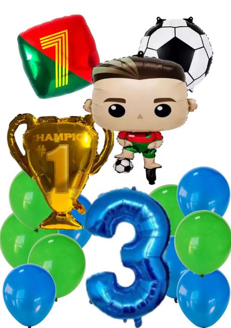 Futbalové balóny ronaldo- až 14/15/16 kusov,