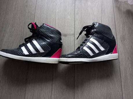 Tenisky, vyssia platforma 37,5, adidas,37
