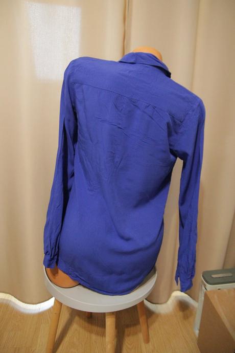 Modrá košeľa, xs, xs