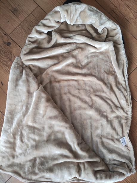 Pletený fusak do kočíka little eye, littleeye