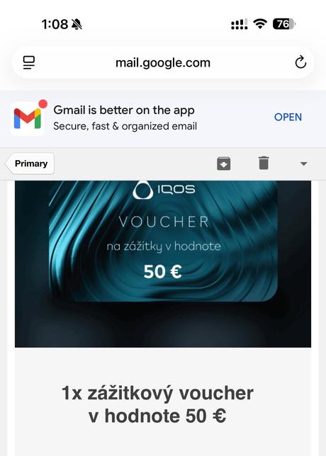 Voucher na zážitky,