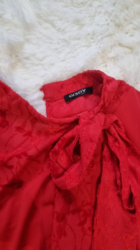 Blúzka s mašľou top stav, orsay,s