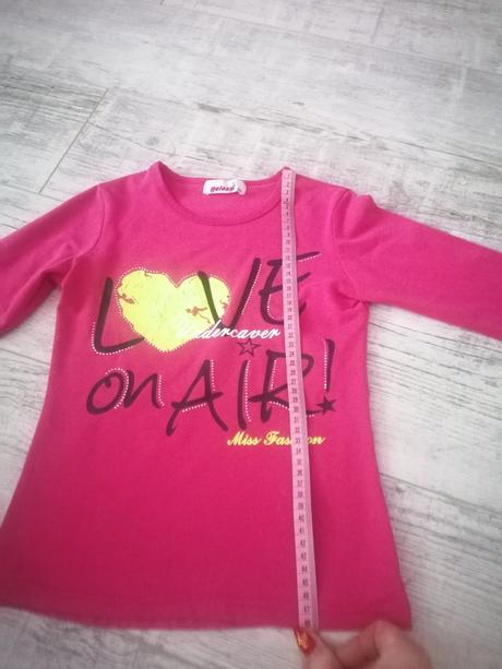 Tričko ružové 134, 134