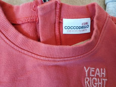 Mikina 2x, krásne obe, coccodrillo,110