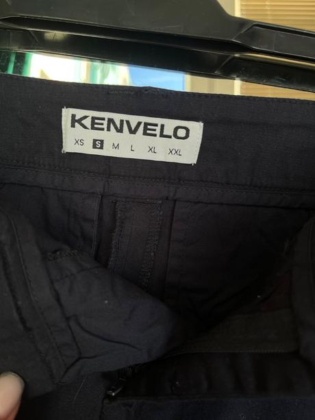 Kenvelo tmavomodra mini elegantna sukna, kenvelo,s