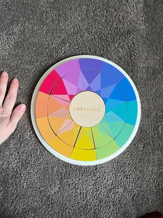 Lovevery duhova vkladacka, 