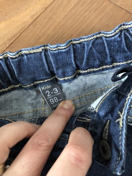 Riflove nohavice zara a tričko ck, zara,98