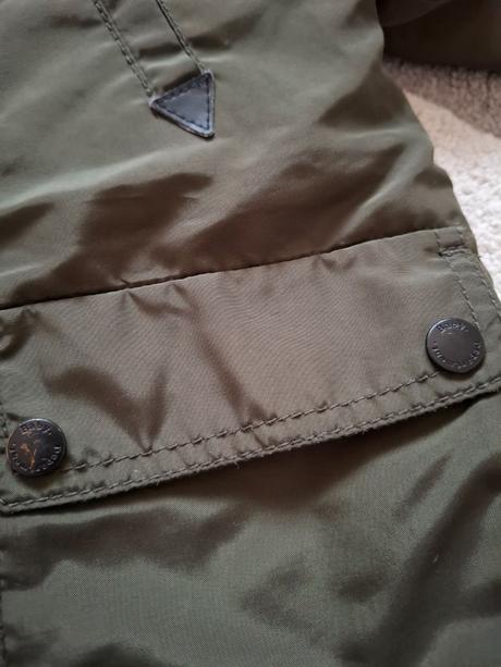 Bunda hm pekný stav, h&m,92