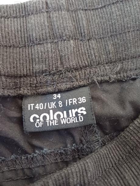 Čierne 3/4 ťáky, colours of the world,34