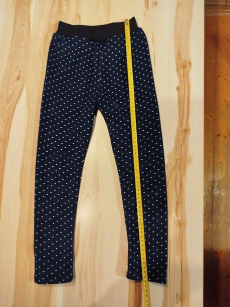 Zateplené leginy pre štíhle dievčatko, 134