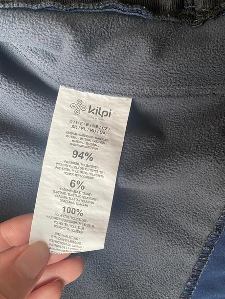 Detská softshelova bunda kilpi, 152