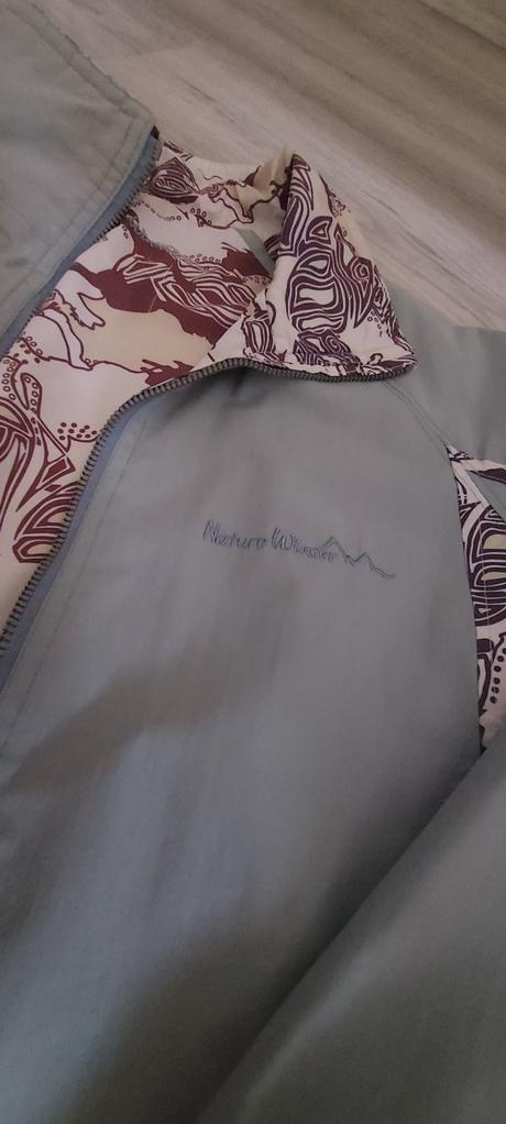 Krásna tenká obojstranna bunda zn.nature winter, s