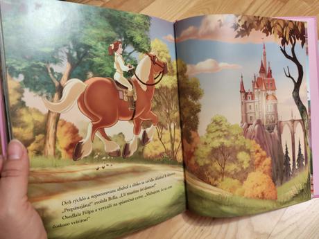 Knihy disney princess - rozprávky o koňoch,