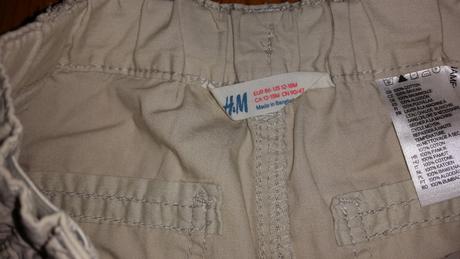 Frajerske univerzalne kratasy top stav, h&m,104