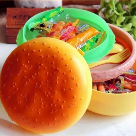 Hamburger obedový box trojitý 1000ml,