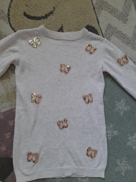 Predlzeny pulovrik, h&m,116
