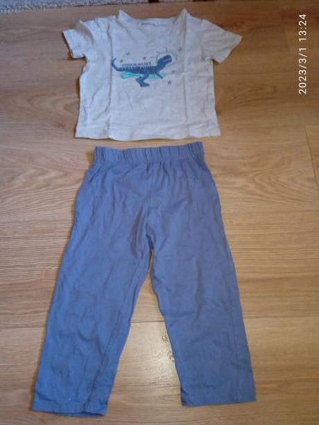 Pyžamo, fox & bunny,98