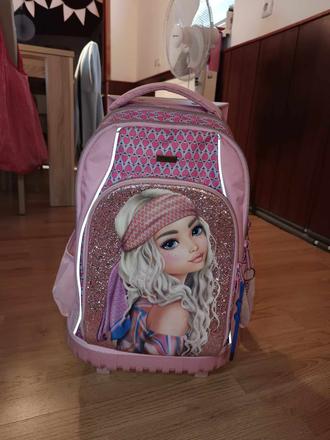 Top model školská taška na kolieskach, 