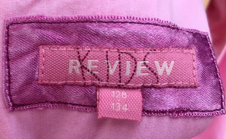 Dievčenské šaty č .134 pás 64, dĺžka 76 cm, 134