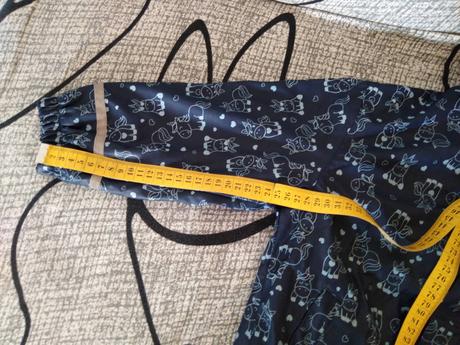 Nepremokavá pogumovaná bundička s jednorozcom, 104