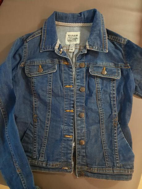 Riflová bunda, mango,m