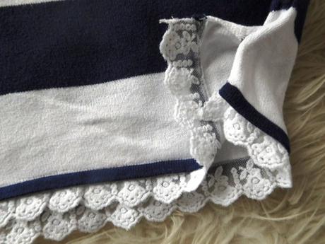 Krásny svetrík s madeirou, h&m,134