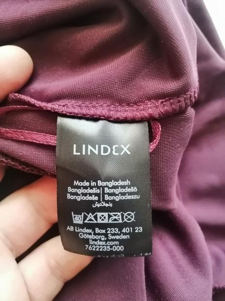 Kvalitná bordó jemná zamat sukňa lindex, vm, lindex,m
