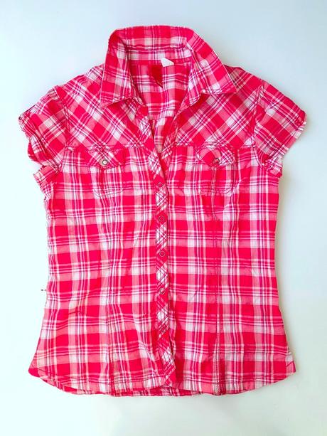 Károvaná košeľa, h&m,s